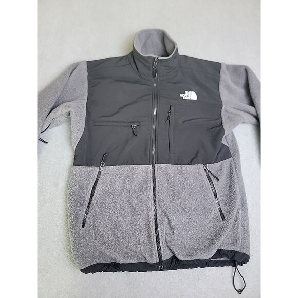 North Face Denali Jacket Mens S Black Full Zip Pockets Fleece Embroidered Logo - Picture 5 of 16
